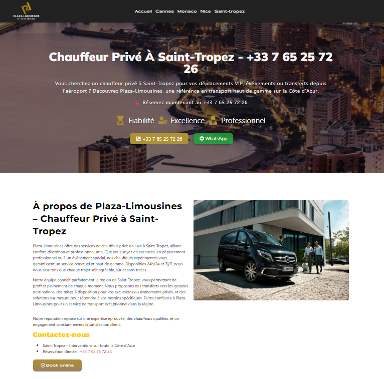 plaza-limousines.com